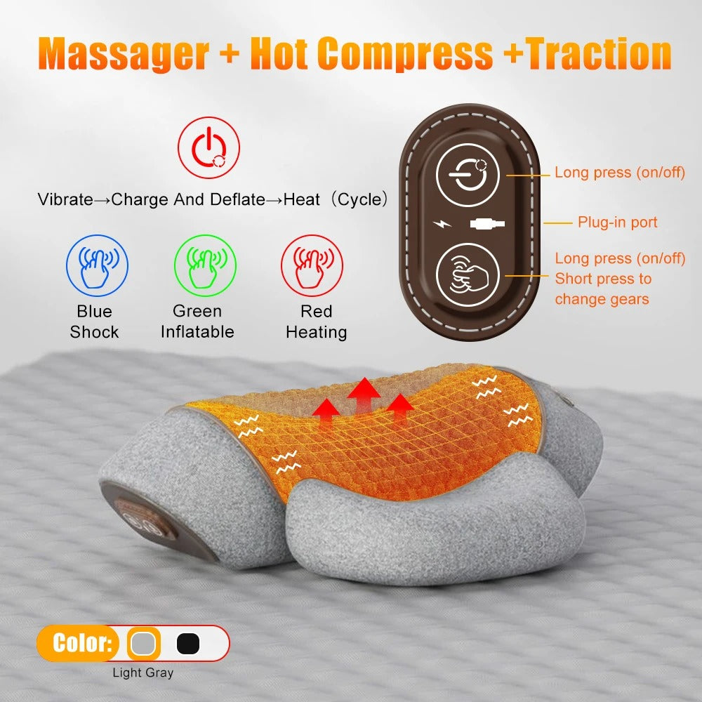 Posture Pro Pillow ™  | Traction Massager