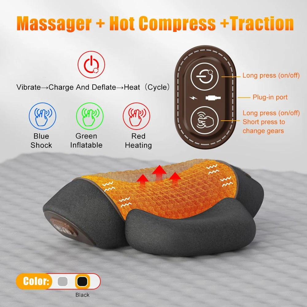 Posture Pro Pillow ™  | Traction Massager